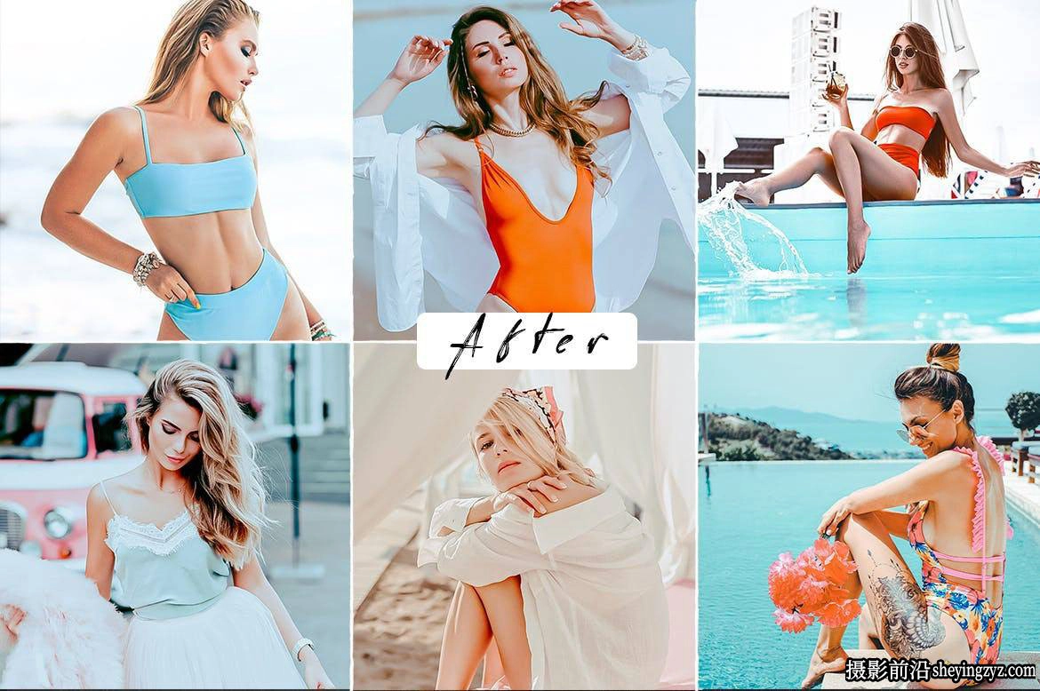 夏季清新通透人像LR预设手机调色滤镜 Chill Lightroom Presets