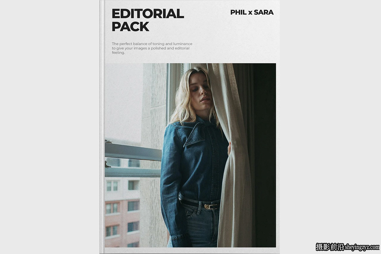 经典电影通透人像Lightroom预设 Phil Chester - Editorial Presets