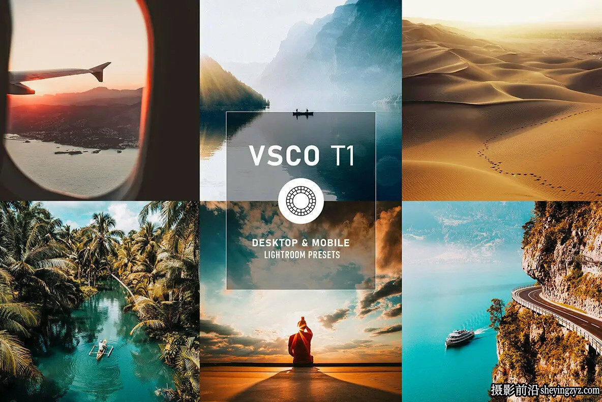 VSCO电影胶片LR预设手机调色滤镜 Lightroom Presets VSCO Travel