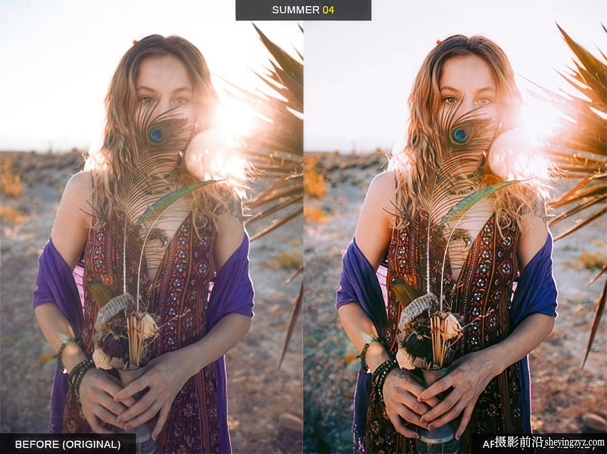 夏季VSCO胶片人像LR预设 Summer Vibes Lightroom Presets + VSCO