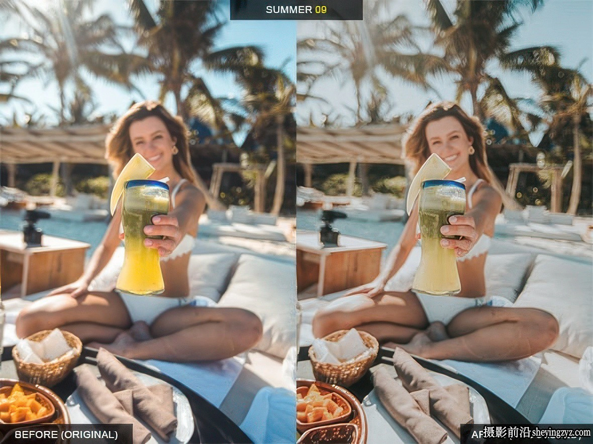 夏季VSCO胶片人像LR预设 Summer Vibes Lightroom Presets + VSCO