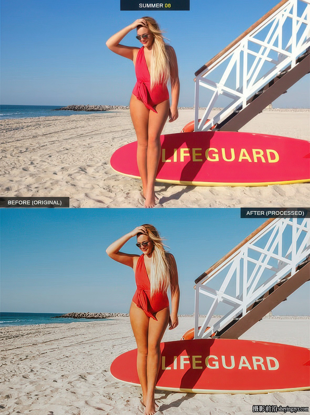 夏季VSCO胶片人像LR预设 Summer Vibes Lightroom Presets + VSCO