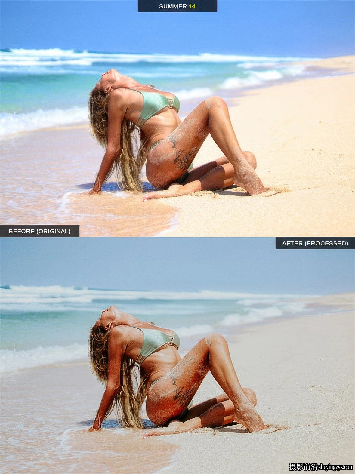 夏季VSCO胶片人像LR预设 Summer Vibes Lightroom Presets + VSCO