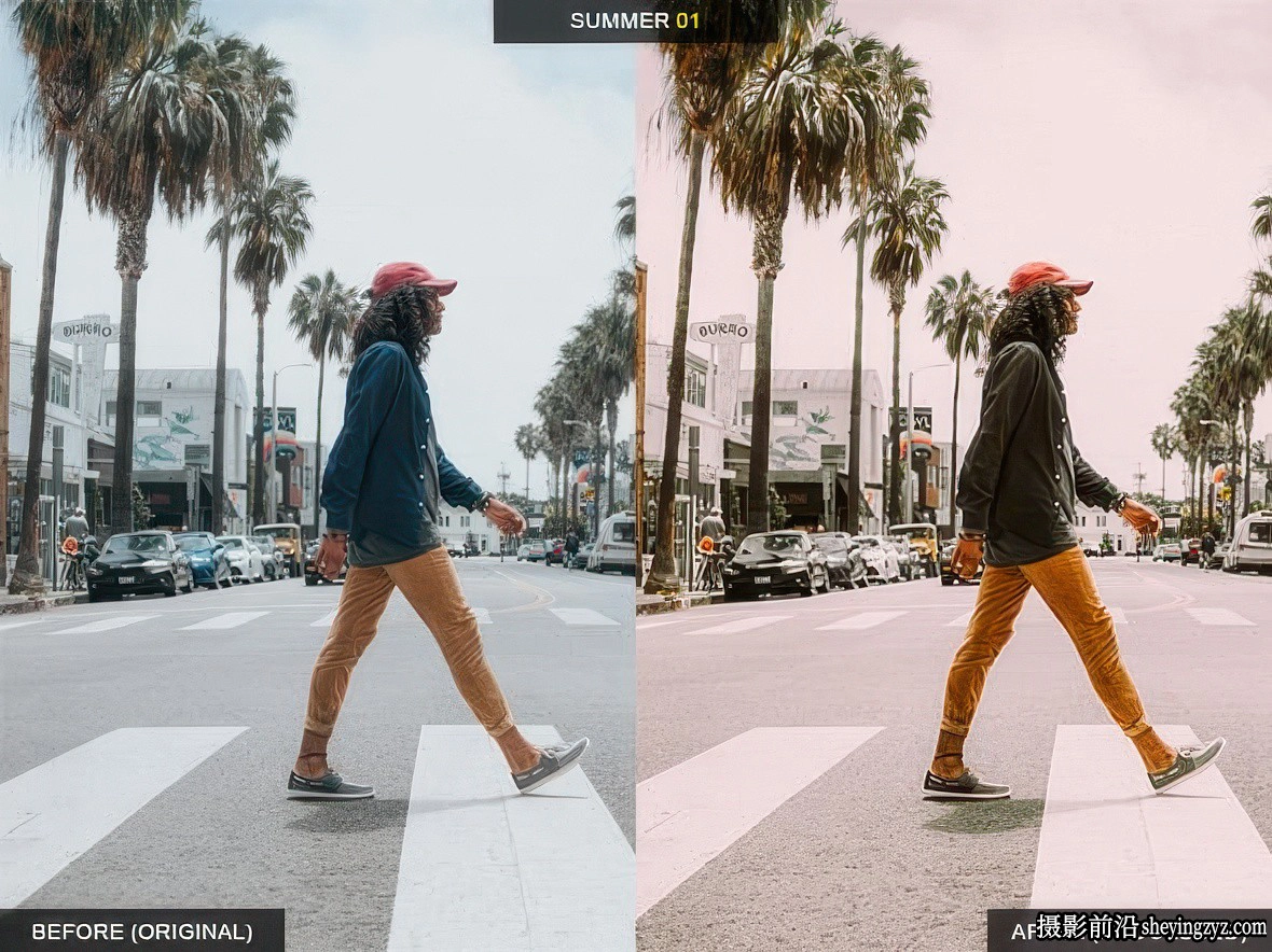 夏季VSCO胶片人像LR预设 Summer Vibes Lightroom Presets + VSCO