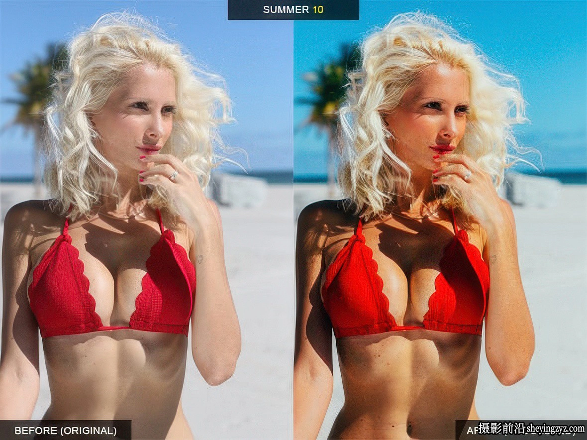 夏季VSCO胶片人像LR预设 Summer Vibes Lightroom Presets + VSCO