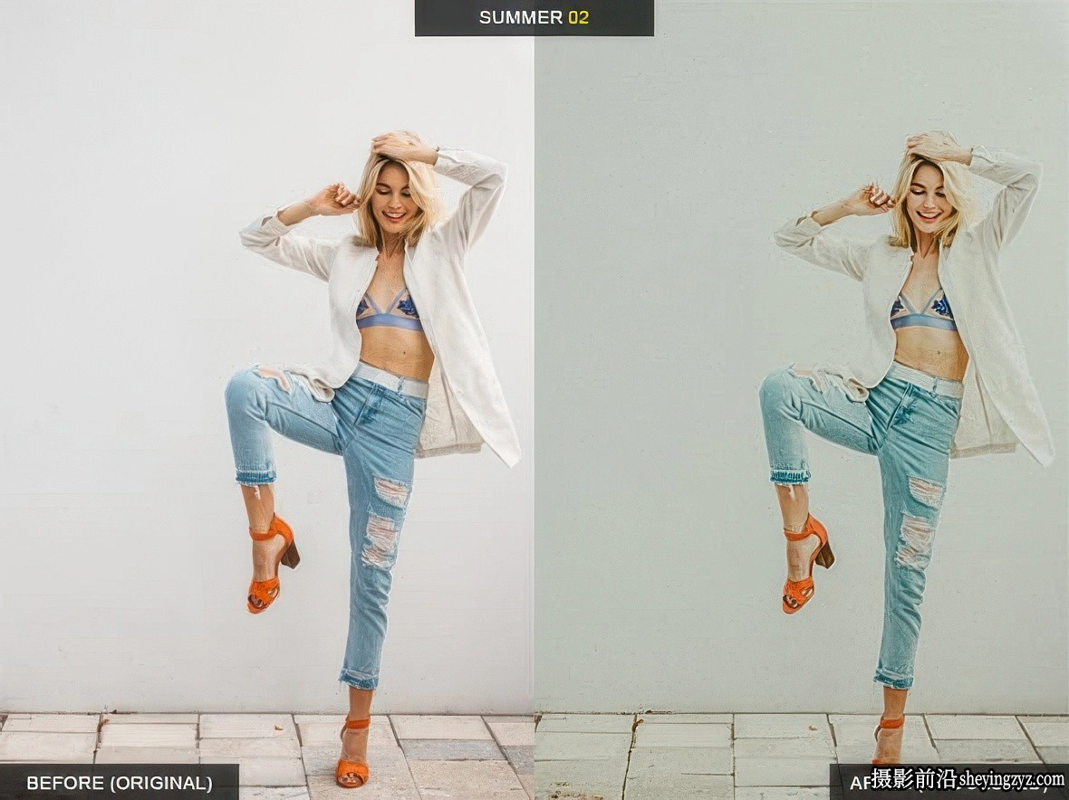 夏季VSCO胶片人像LR预设 Summer Vibes Lightroom Presets + VSCO