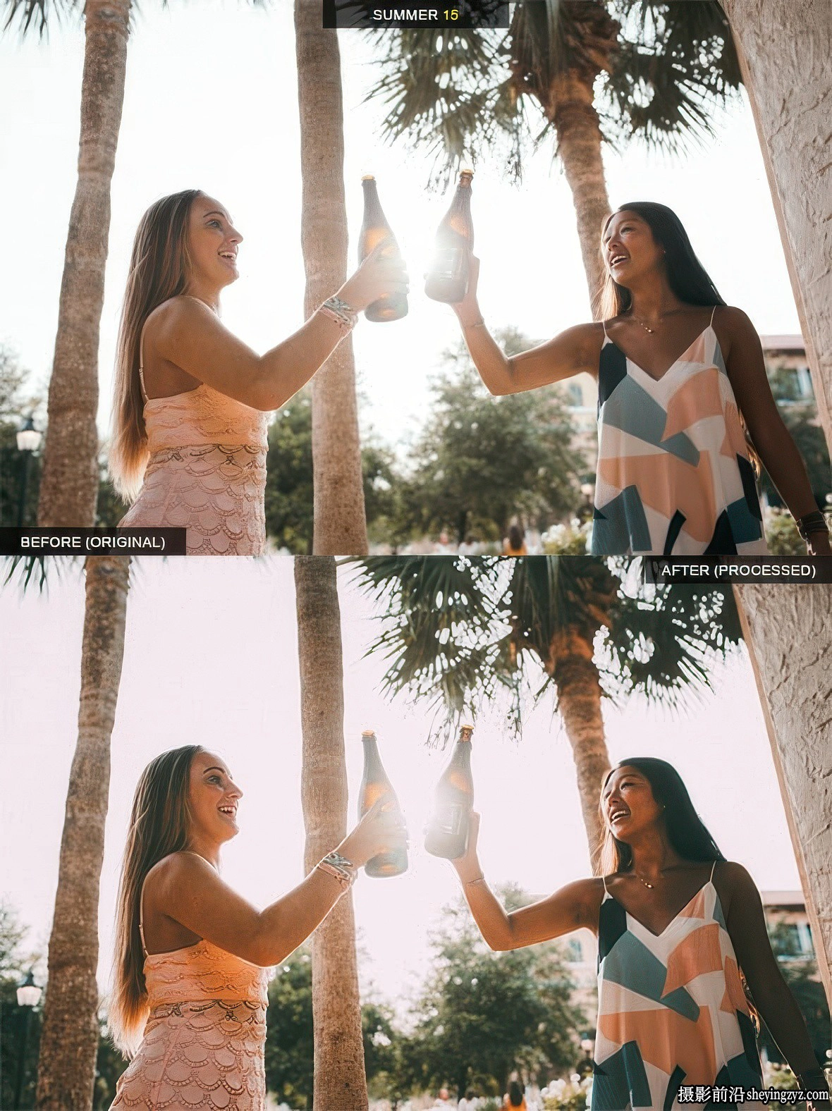 夏季VSCO胶片人像LR预设 Summer Vibes Lightroom Presets + VSCO