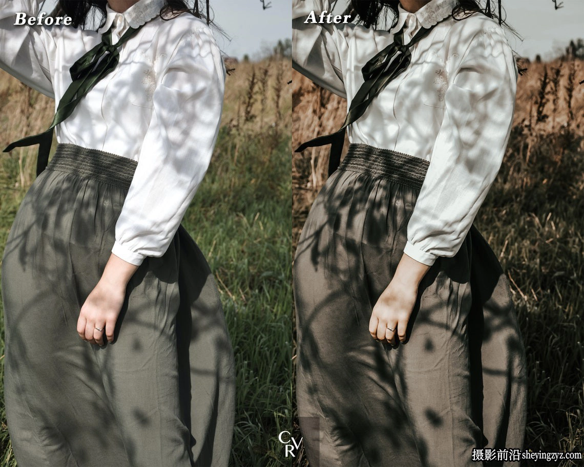 黑暗电影情绪人像LR预设手机调色滤镜 Dark Moody Lightroom Presets