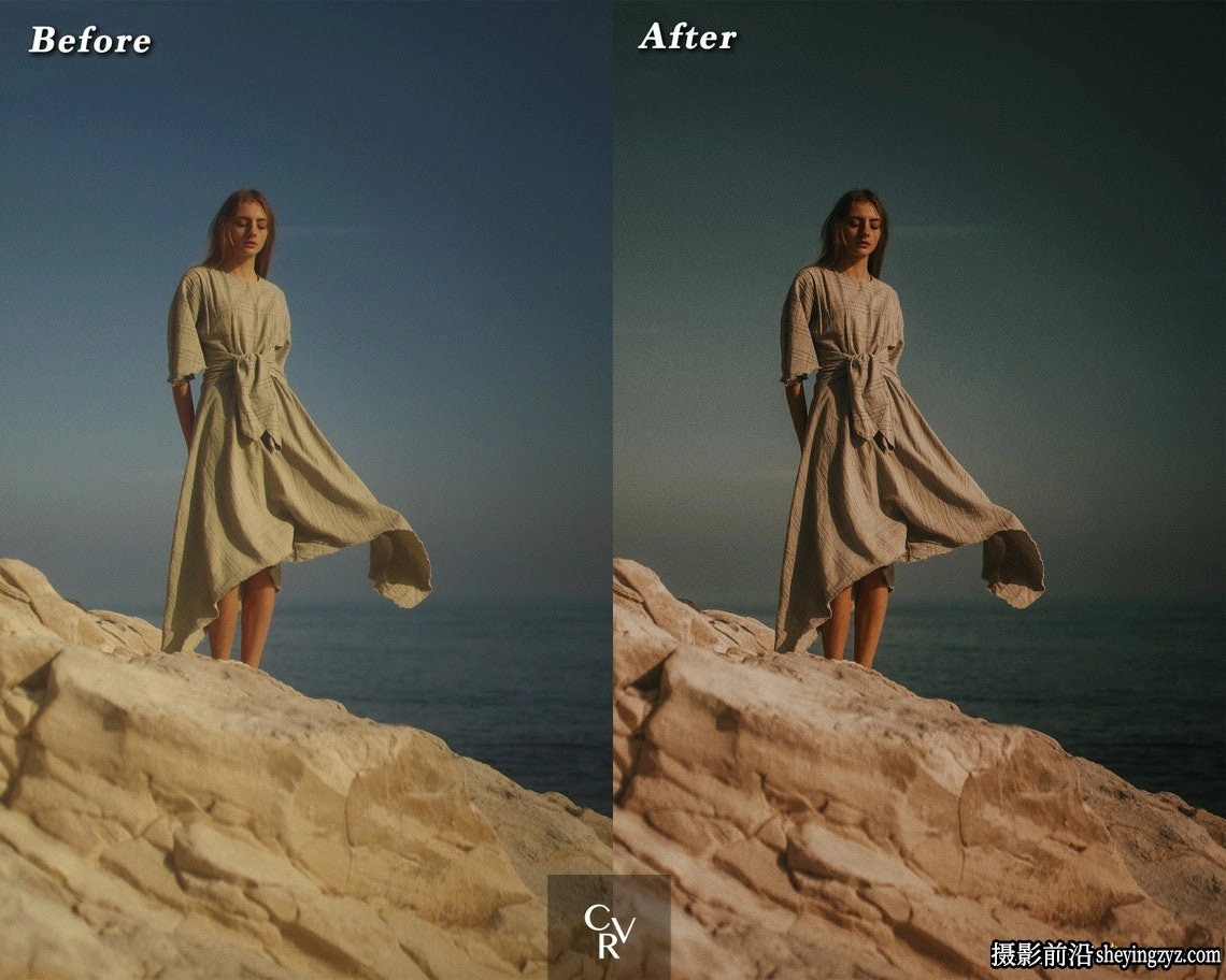 黑暗电影情绪人像LR预设手机调色滤镜 Dark Moody Lightroom Presets