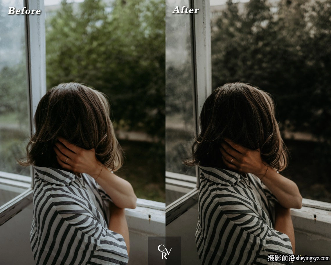 黑暗电影情绪人像LR预设手机调色滤镜 Dark Moody Lightroom Presets