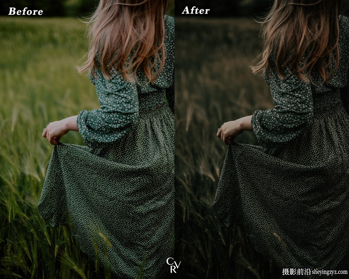 黑暗电影情绪人像LR预设手机调色滤镜 Dark Moody Lightroom Presets
