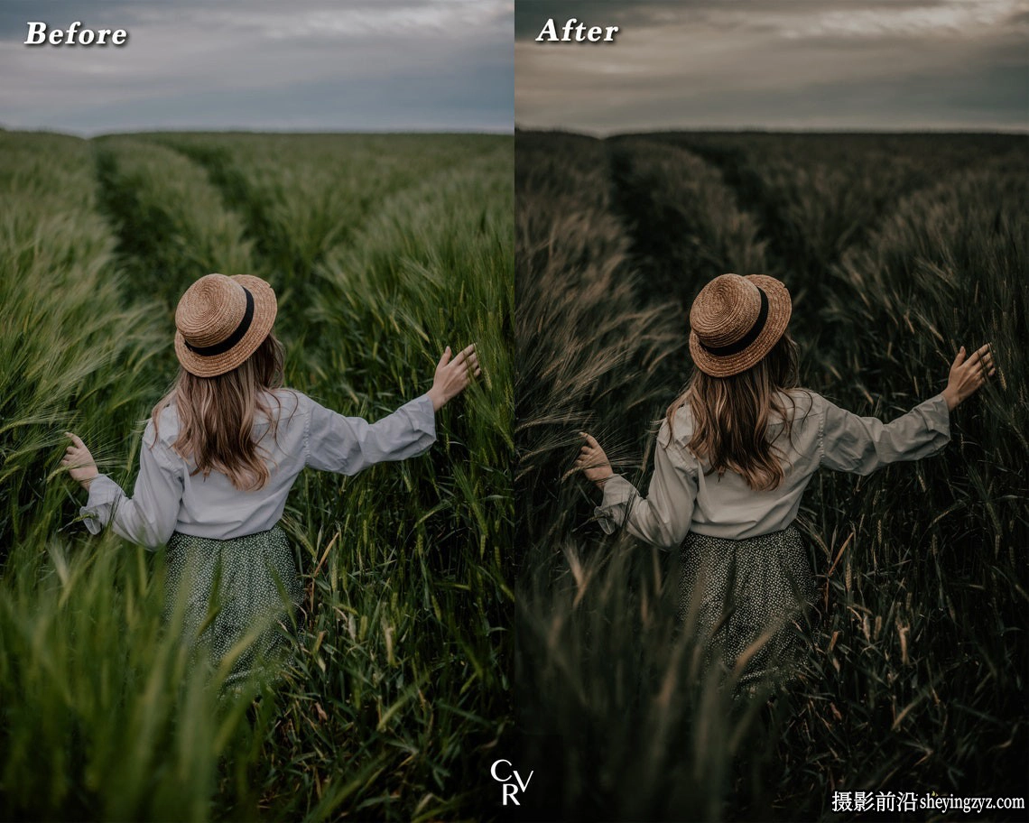 黑暗电影情绪人像LR预设手机调色滤镜 Dark Moody Lightroom Presets