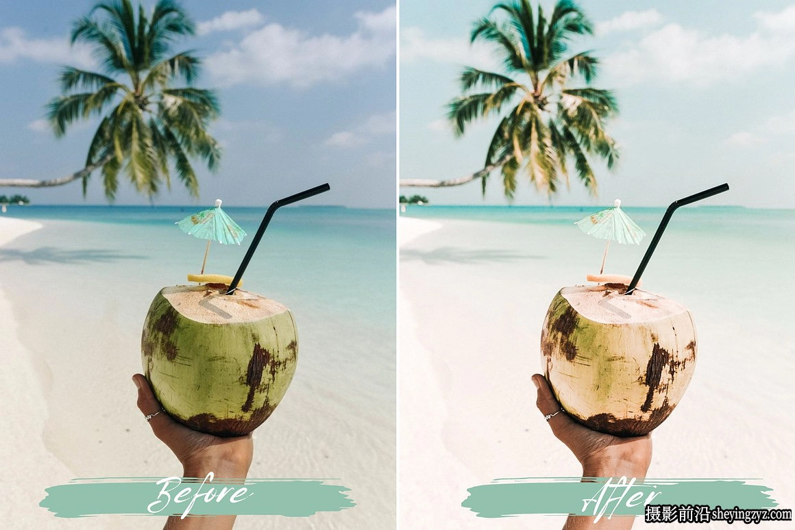 夏季旅行风光胶片LR预设手机滤镜 Ibiza Summer Lightroom Presets