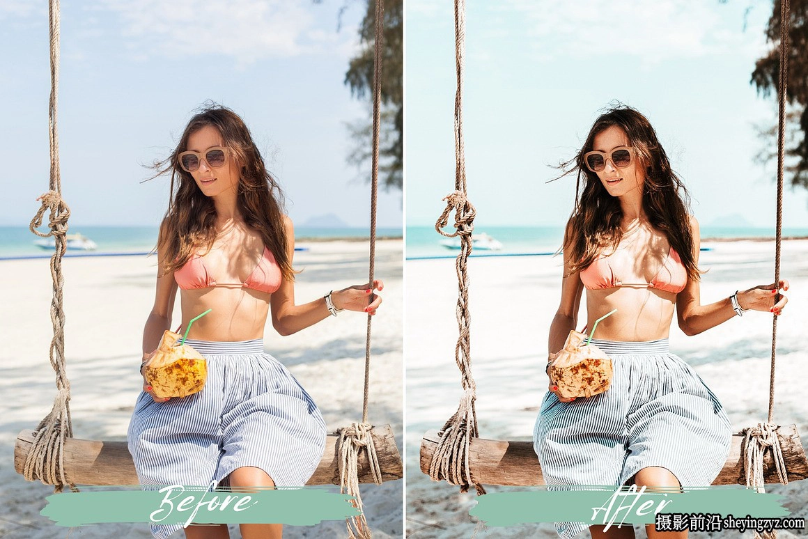夏季旅行风光胶片LR预设手机滤镜 Ibiza Summer Lightroom Presets