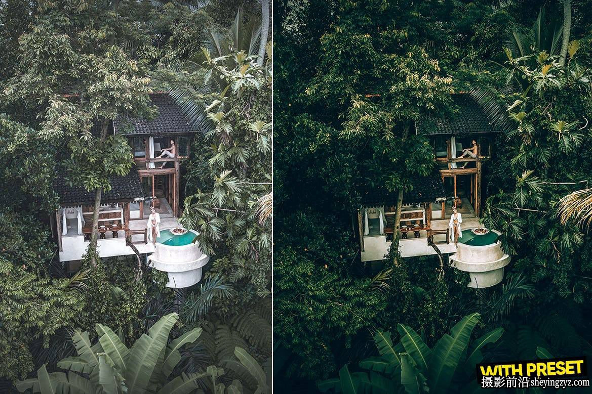 巴厘岛森系电影风光LR预设 ARTA - Bali Green Lightroom Presets