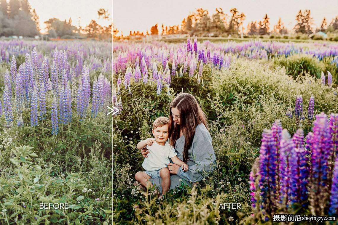 温暖家庭人像LR预设手机调色滤镜 SUMMER BUNDLE Lightroom Presets