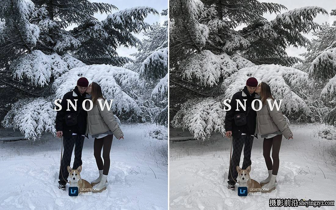 网红博客旅拍人像灰色调LR预设套装 BARBANNOVA - WINTER PACK FW