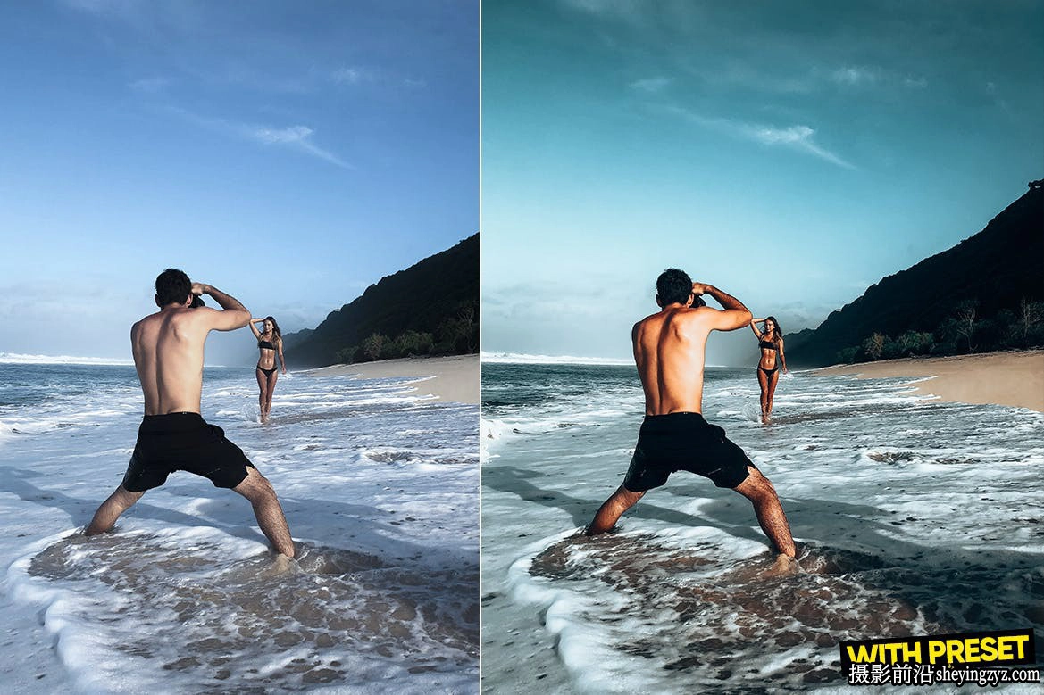 海边旅拍电影色彩LR预设手机调色滤镜 The Sea Lightroom Presets