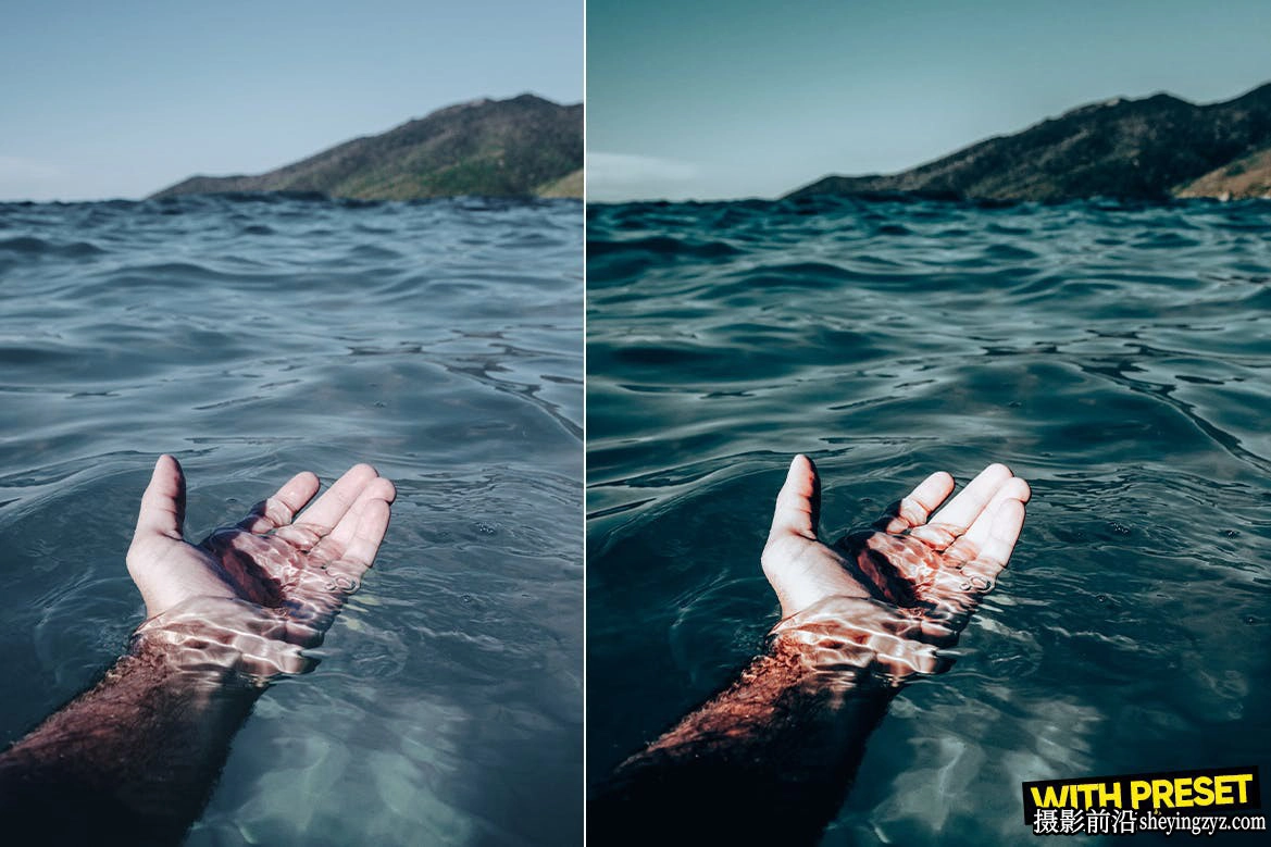 海边旅拍电影色彩LR预设手机调色滤镜 The Sea Lightroom Presets
