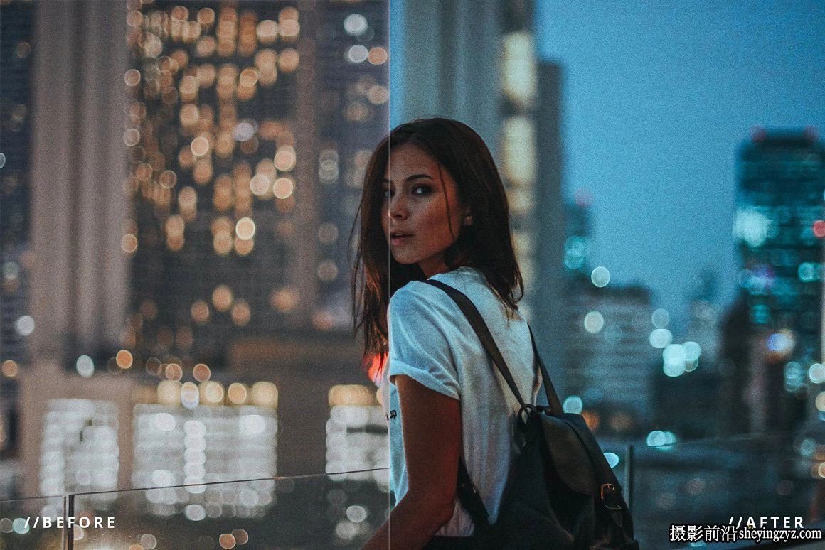 魔幻色彩旅拍电影风光夜景人像摄影后期调色Lightroom预设
