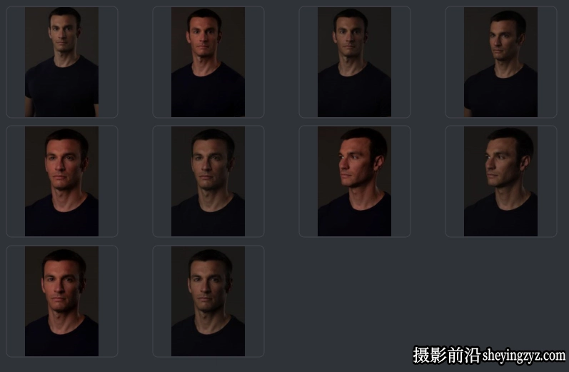 免费RAW原图6张洛杉矶警察电影人像摄影RAW格式修图练习素材
