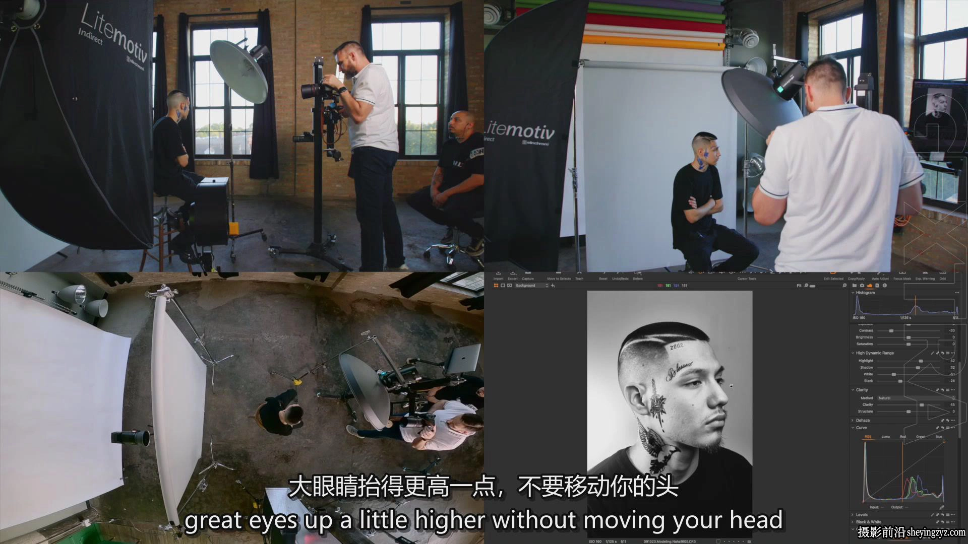 John Gress摄影学院-工作室人像布光独家培训视频完整合集-中英字幕