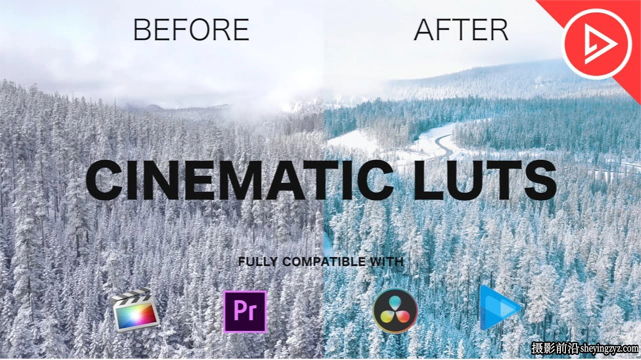 电影制作人后期剪辑LUT调色预设 Cinematic LUT Pack