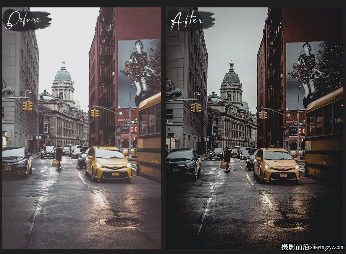 城市街头摄影电影风光Lightroom预设 Matte Mood Lightroom Presets
