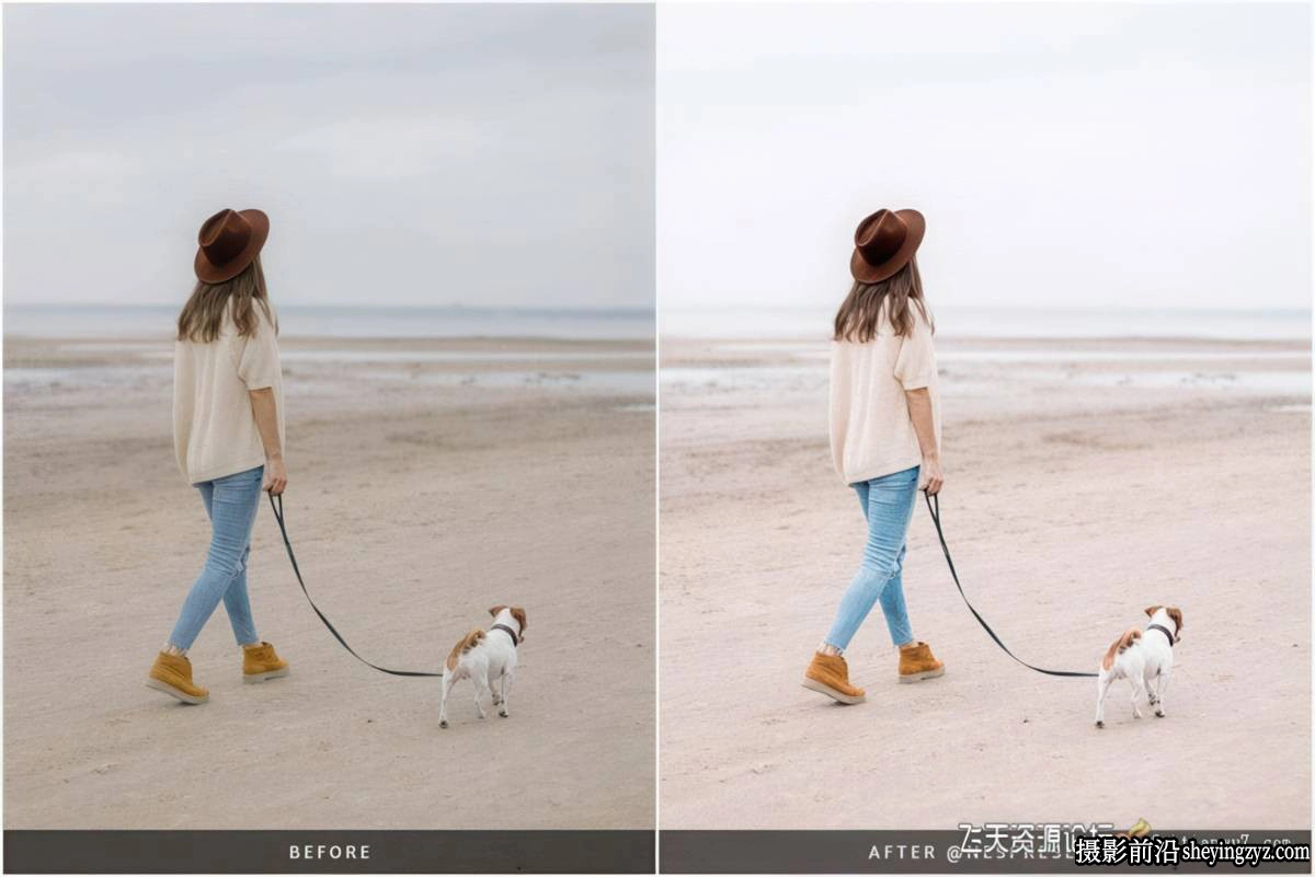 清新胶片网红风格人像LR预设 NesPresets - Bright &amp; Airy Presets