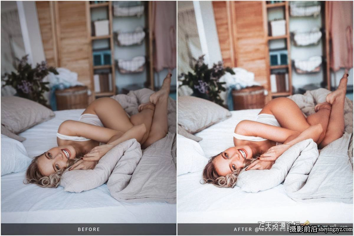 清新胶片网红风格人像LR预设 NesPresets - Bright &amp; Airy Presets