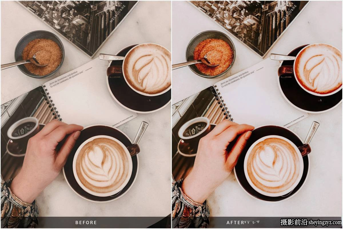 INS风街头胶片风格LR预设 NesPresets - Caramel Coffee Presets