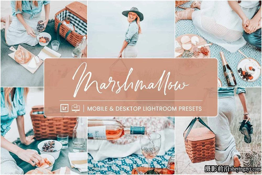 网红胶片风格后期调色lr预设 NesPresets - Marshmallow Presets