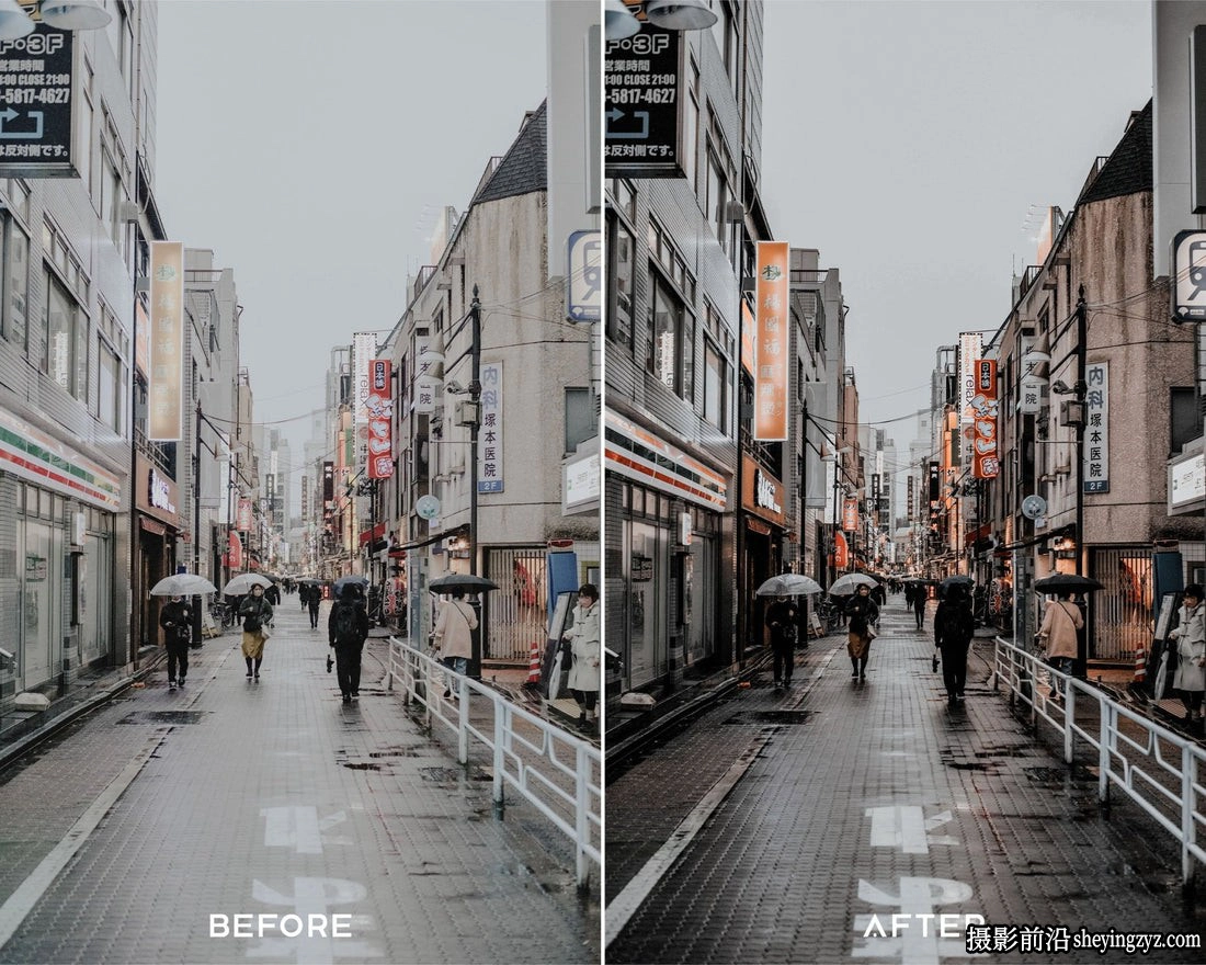 电影城市街头风光LR预设手机调色滤镜Cine Filmx Preset Collection