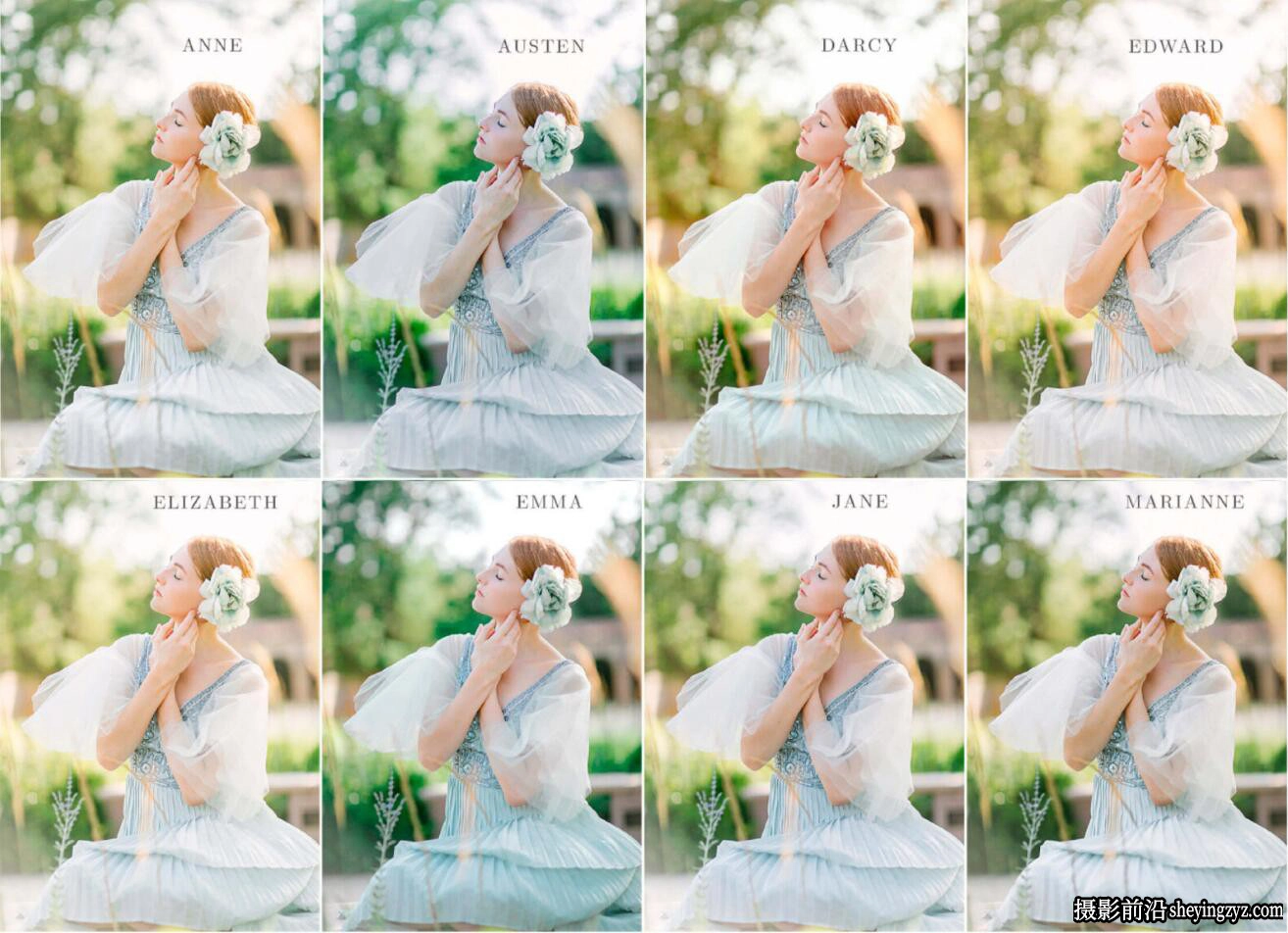 8种超凡脱俗人像Lightroom预设Jeanna Hayes Light and Airy Presets