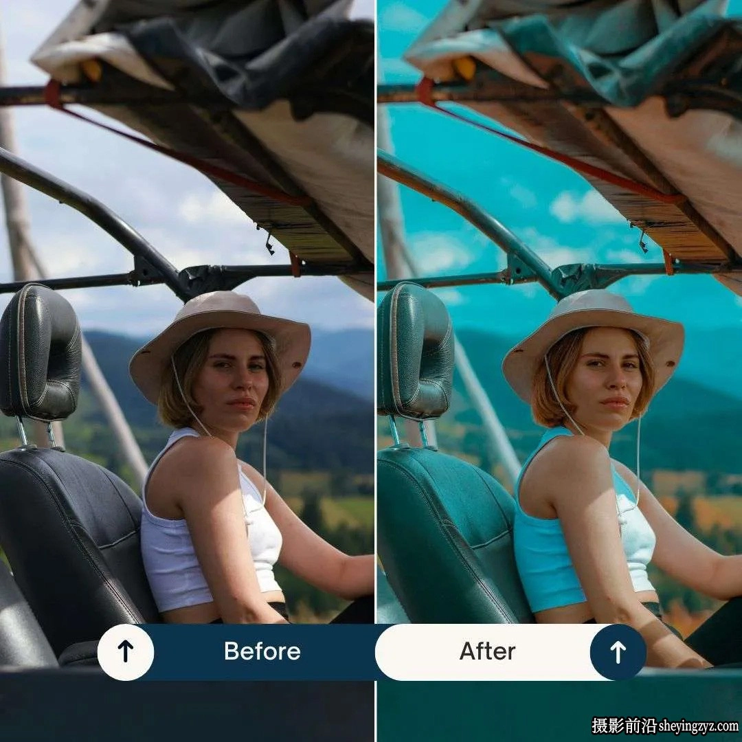 经典网红旅拍青橙色调LR预设 Insta Bloggers Lightroom Presets