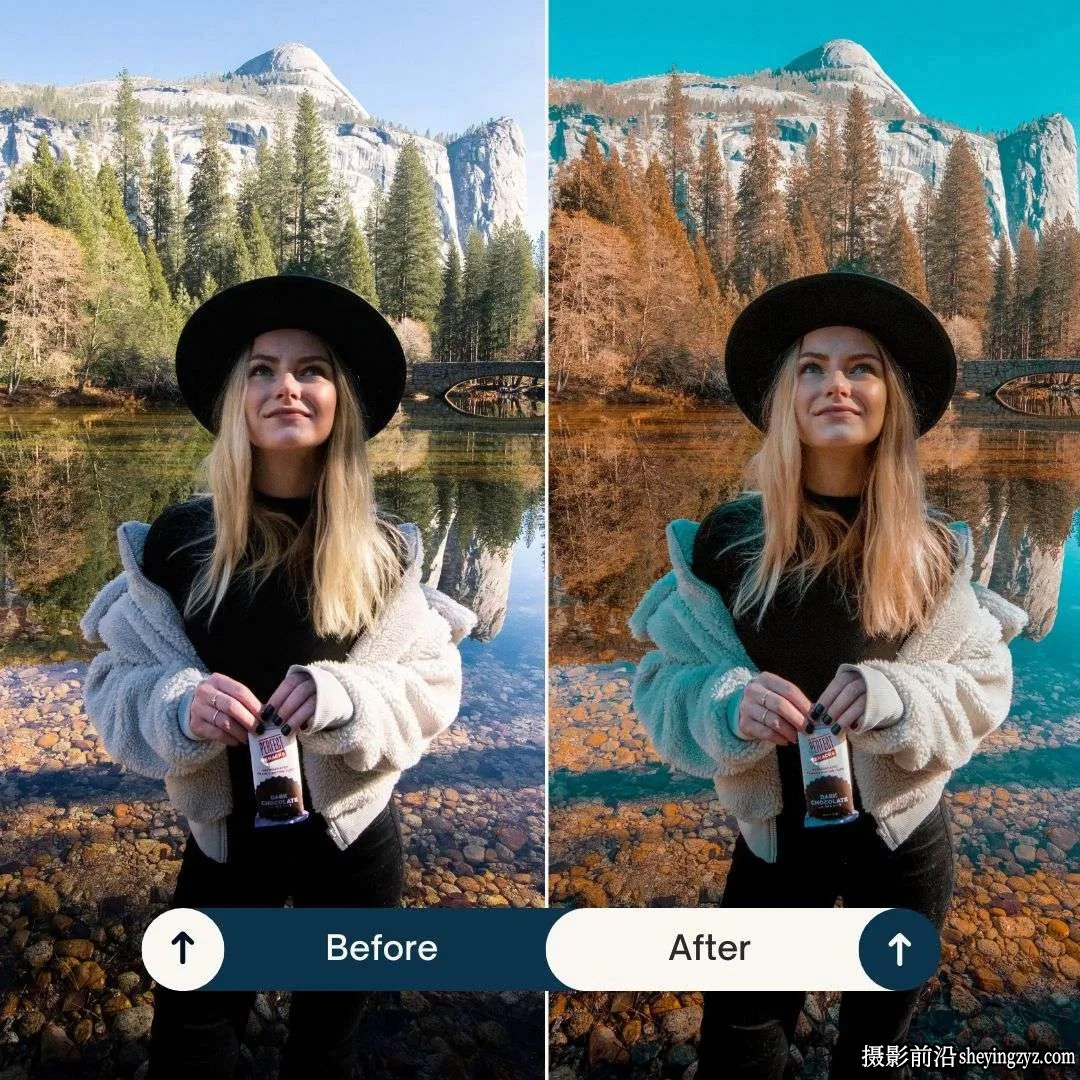 经典网红旅拍青橙色调LR预设 Insta Bloggers Lightroom Presets