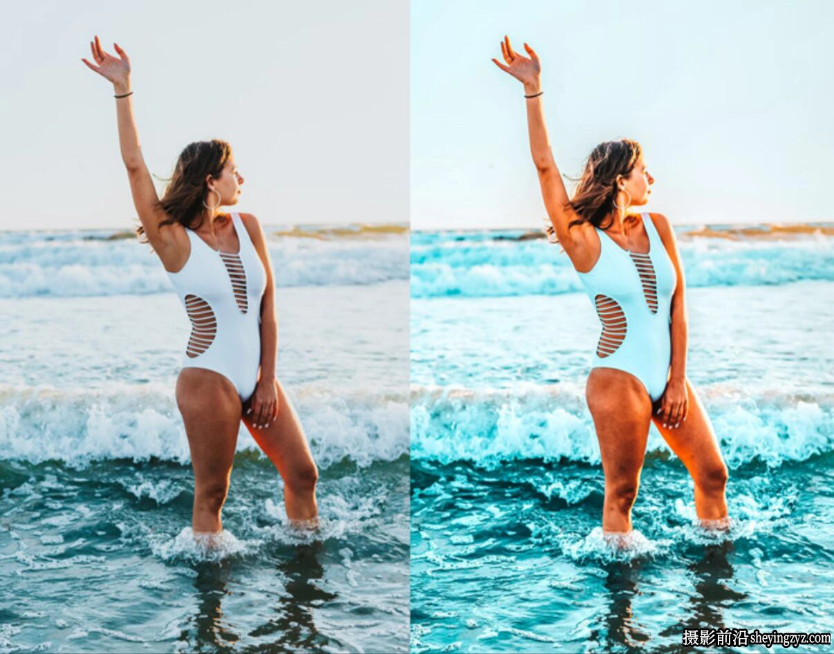 热带旅拍蓝调LR预设Psd Stack-Tropical Blues Lightroom Presets