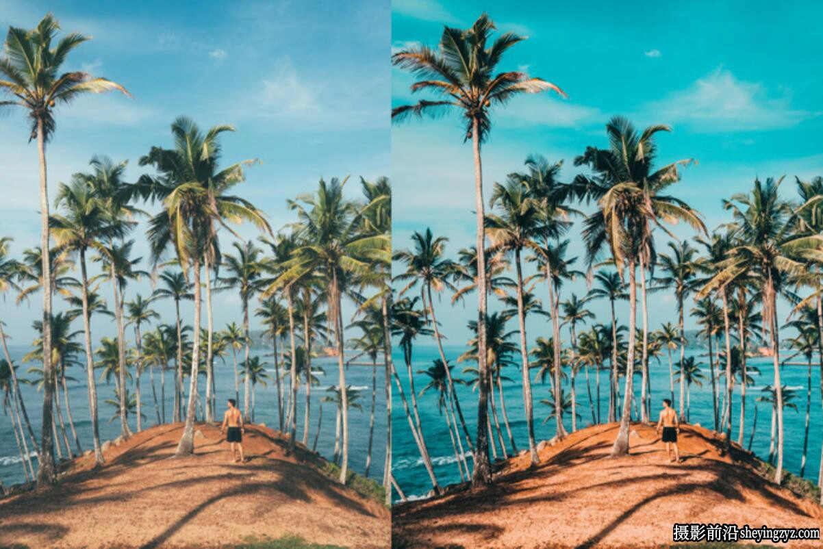 热带旅拍蓝调LR预设Psd Stack-Tropical Blues Lightroom Presets