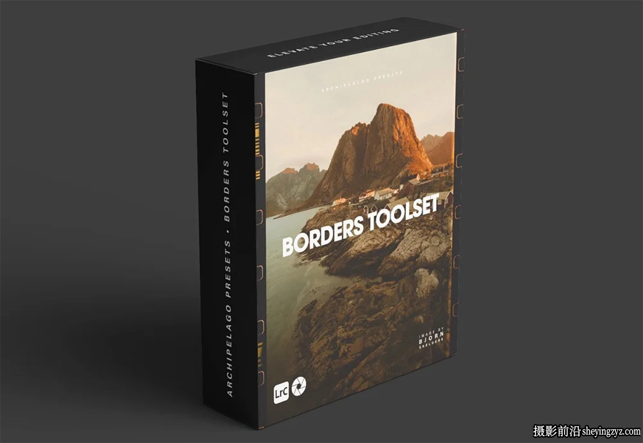 经典电影边框调色Lightroom预设 Archipelago - Borders Toolset
