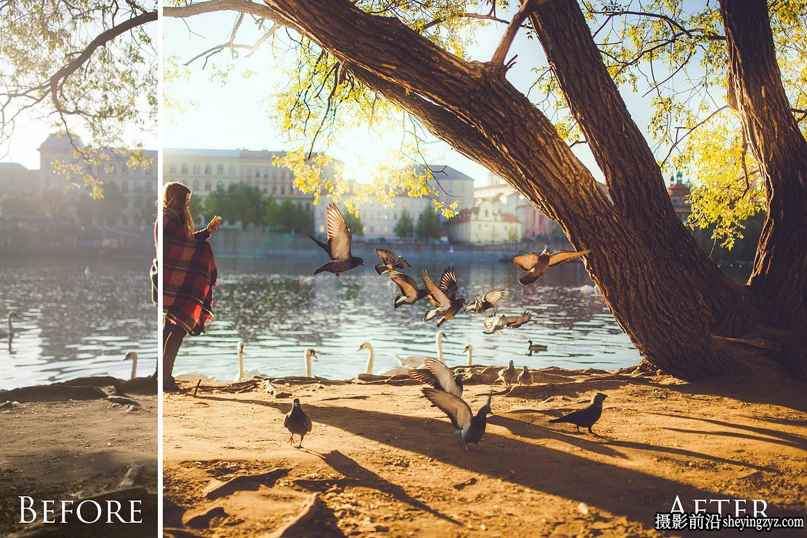 适用于早晨电影风光调色Lightroom预设 Morning in Prague- 9 presets