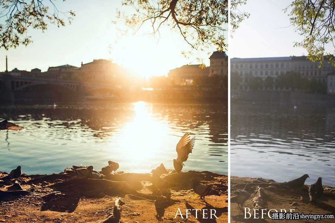 适用于早晨电影风光调色Lightroom预设 Morning in Prague- 9 presets