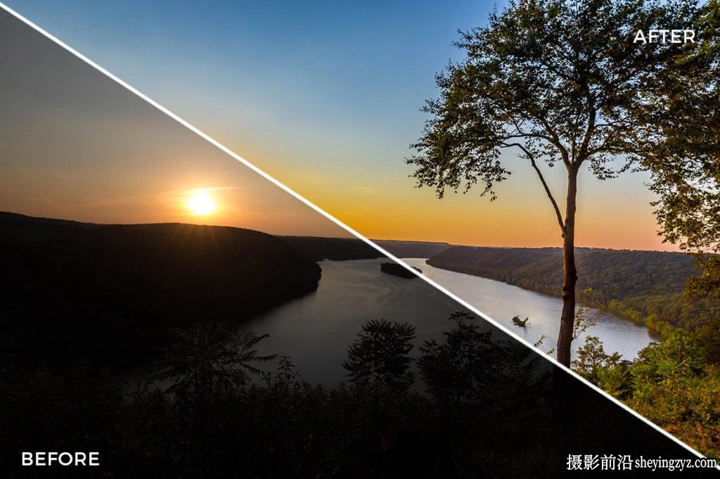 适用于风景摄影师的LR预设和画笔 FilterGrade Landscape Legends