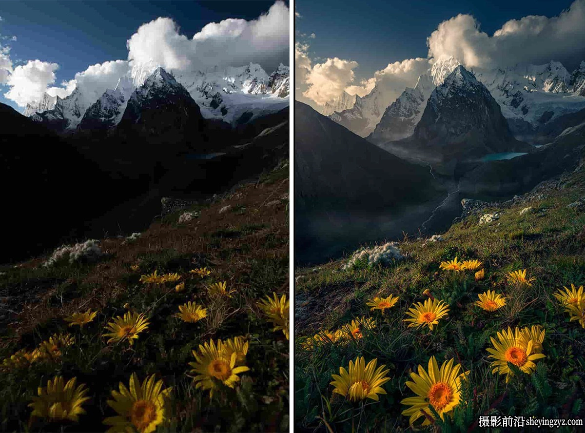 荷兰摄影师MaxRive风光摄影后期Photoshop焦点堆叠教程-中英字幕