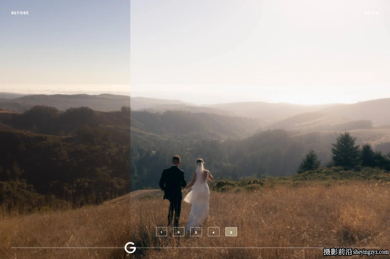 电影婚礼人像lr调色预设 G-Presets - Summer Grace Presets