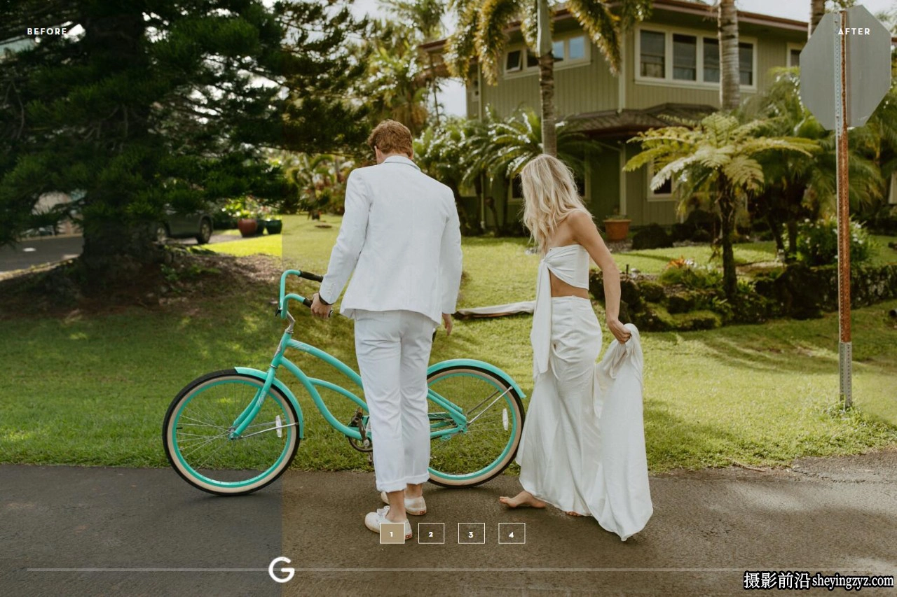 摄影师BEBAVOWELS干净温暖婚礼LR预设G-Presets Beba Vowels Presets