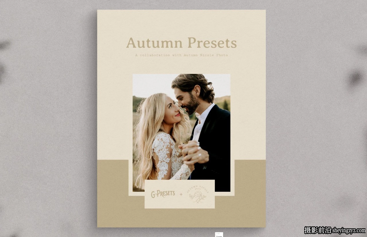 摄影师Autumn Nicole秋季人像LR预设 G-Presets-Autumn Preset Pack