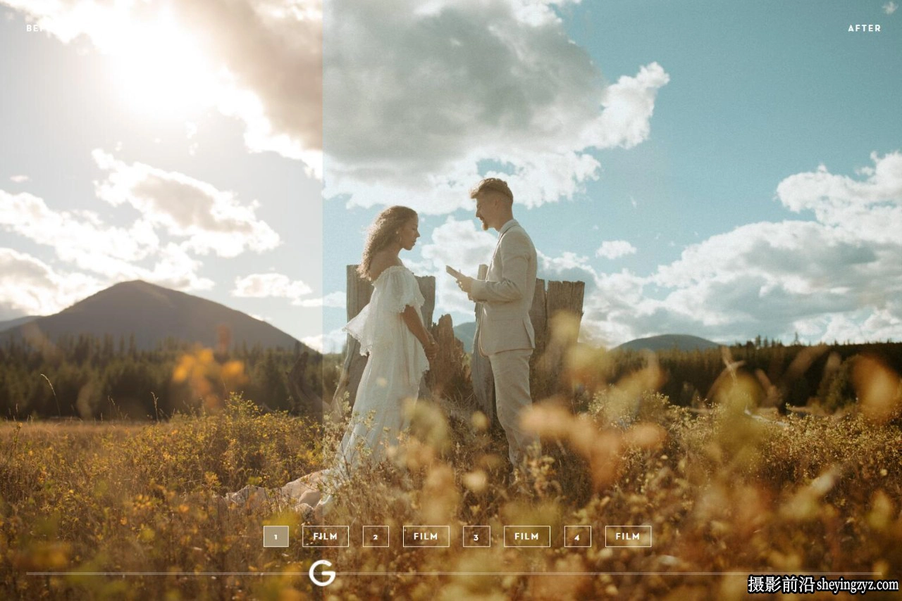 摄影师DAWN PHOTO旅拍露营LR预设 G-Presets - Campfire Presets