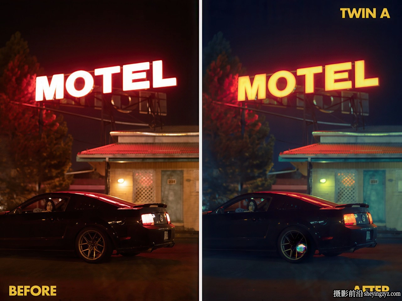 Karel Chladek-Night Presets Vol II 环境弱城市街道夜景LR预设