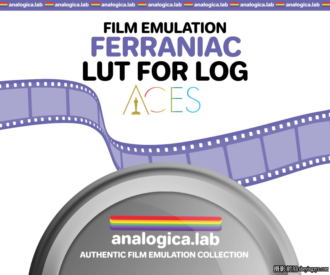 用于ACEScct 电影模拟35mm胶片LUT预设Analogica Lab-LUT 35MM