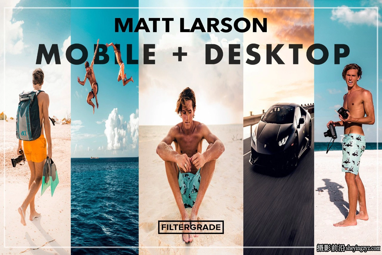热带旅拍电影人像色彩LR预设 Matt Larson Lightroom Preset